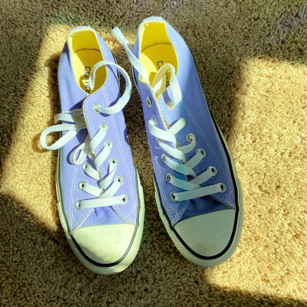 Lavender converse